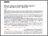 [thumbnail of Exercise mitigates sleep-loss-induced changes in glucose tolerance, mitochondrial function, sarcoplasmic protein synthesis, .pdf]